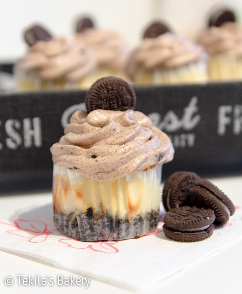 Oreo cheesecake cupcake