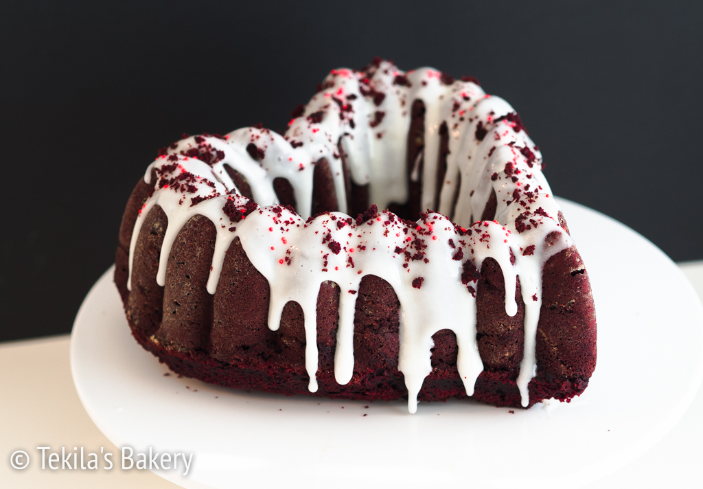 Red velvet kahvikakku