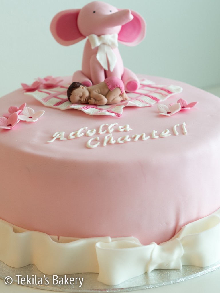 vaaleanpunainen elefantti kakku-4