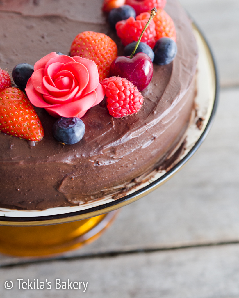 Velvet Chocolate cake – samettinen suklaakakku