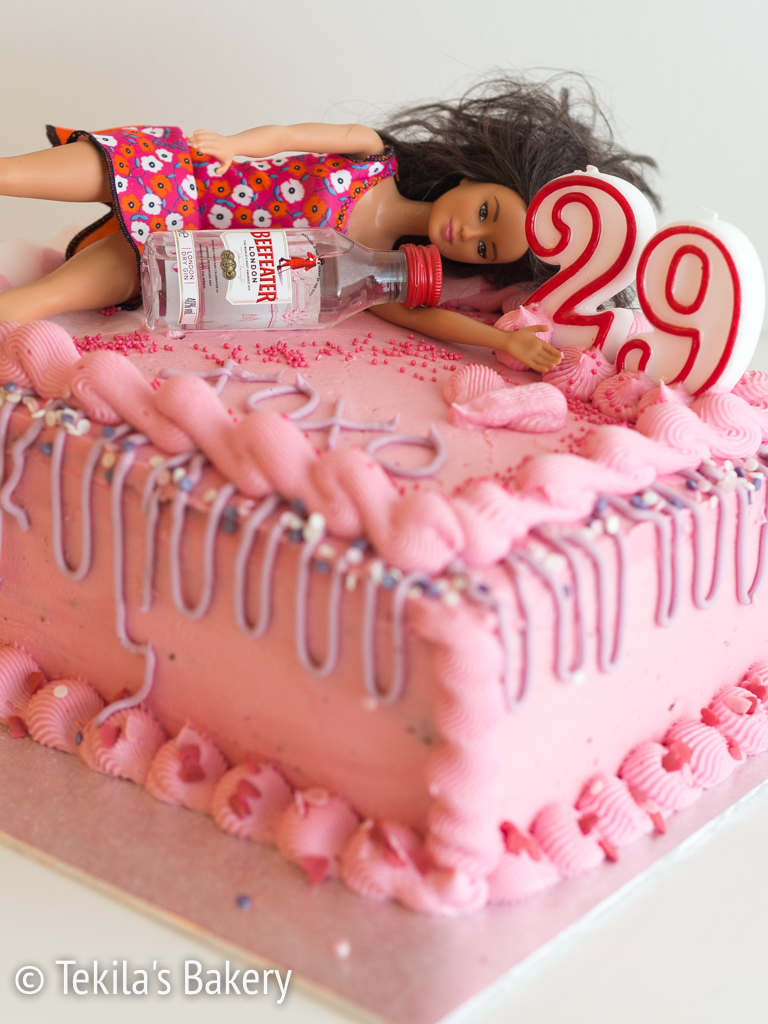 drunk barbie cake